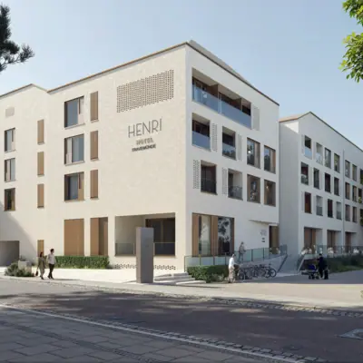 Hausfassade HENRI Travemünde
